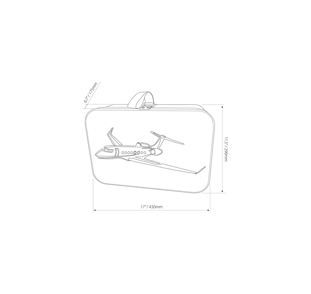 Jetpack storage and carry on travel case with lock by GOOROO