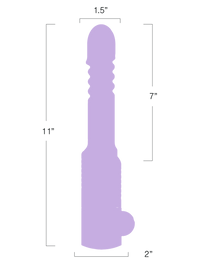 big-head-dildo, frankie realistic thrusting dildo size
